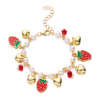 Strawberry Charm Bracelet