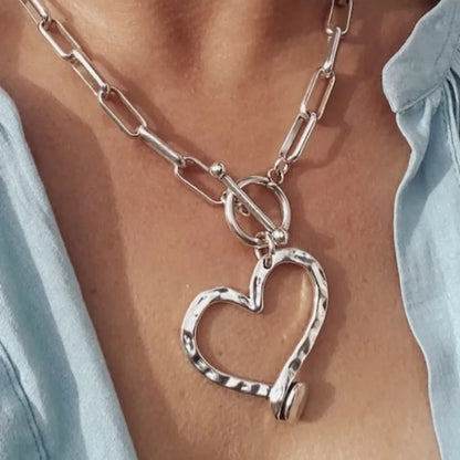 Chunky Punk Love Necklace