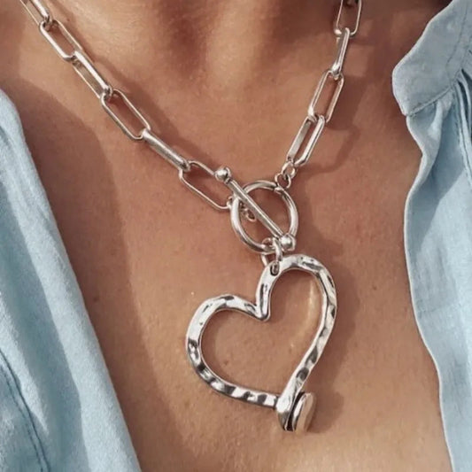 Chunky Punk Love Necklace