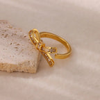 Open Bow Ring