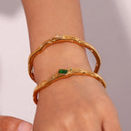 Irregular Rectangle Bracelet
