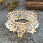 Beaded Butterfly Bracelet Set