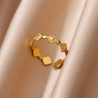 Square Block Ring