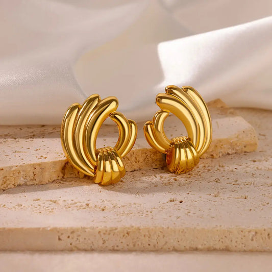 French Style Stud Earrings