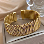 Mesh Cuff Bracelet