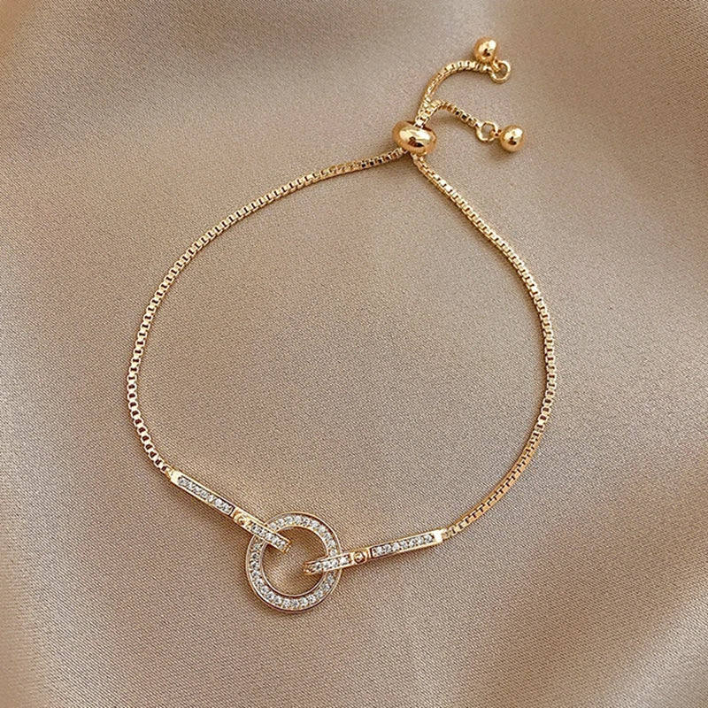 Crystal Circle Bracelet