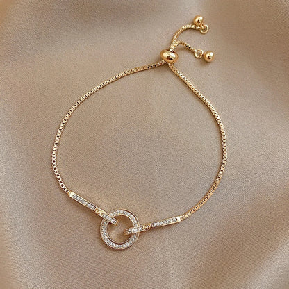 Crystal Circle Bracelet