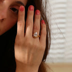 Distorted Water Droplet Ring