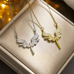 Flying Angel Wings Necklace
