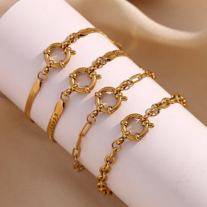 Slingshot Spring Buckle Bracelet