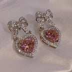 Heart Bowknot Earrings