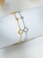 Triple Flower Bracelet