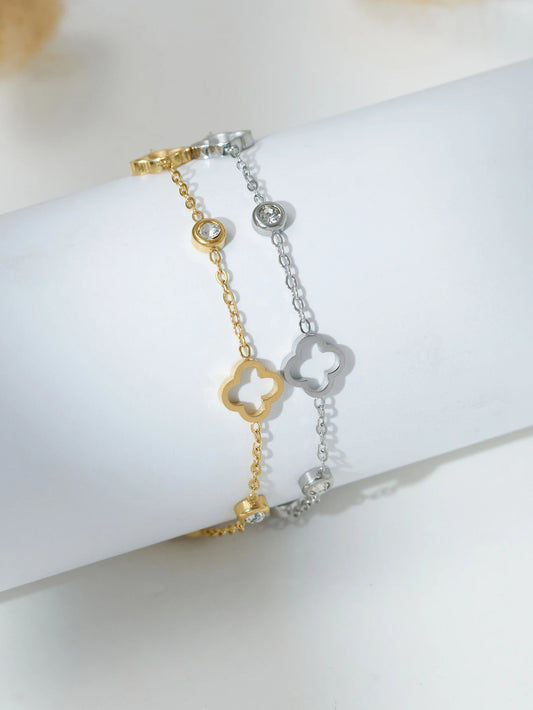 Triple Flower Bracelet