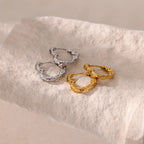 Heart Hoop Earrings