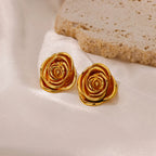 Rose Stud Earrings
