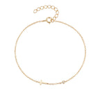 Dainty Cross Bracelet