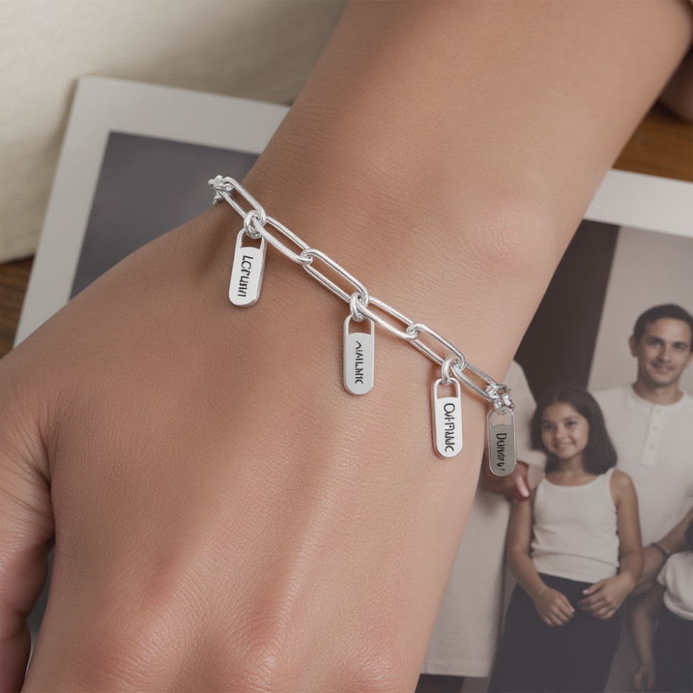 Family Charm Bracelet