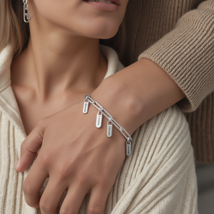 Family Charm Bracelet