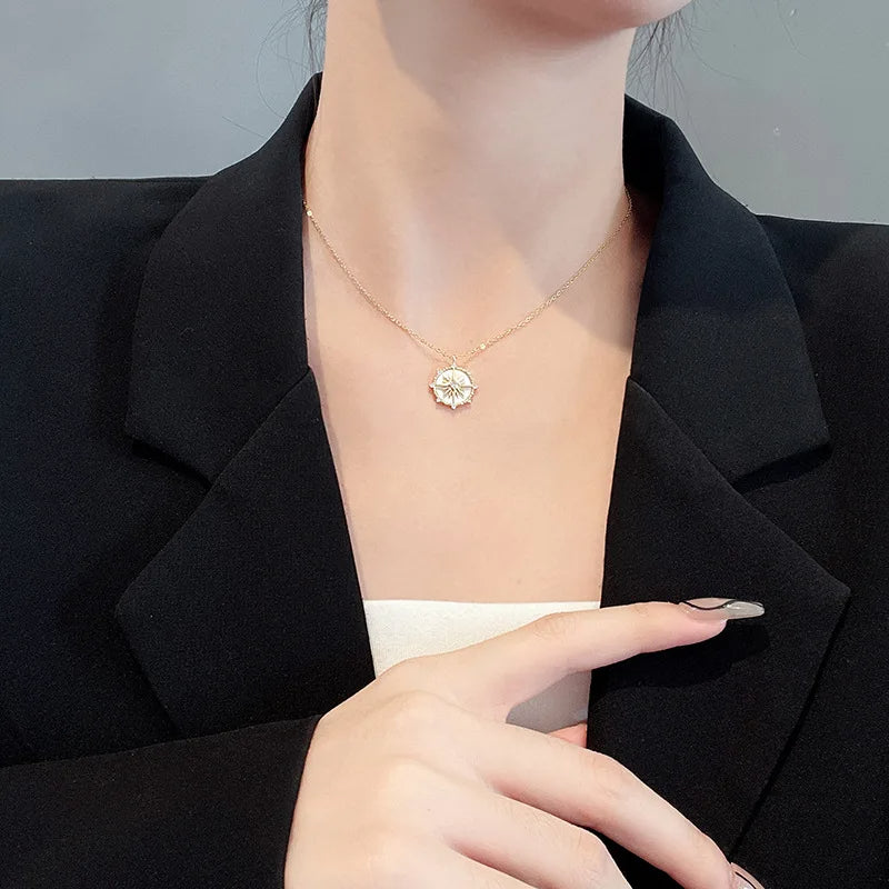 Dainty North Star Necklace