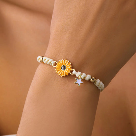 Boho Star Flower Bracelet
