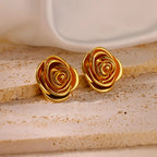 Rose Stud Earrings