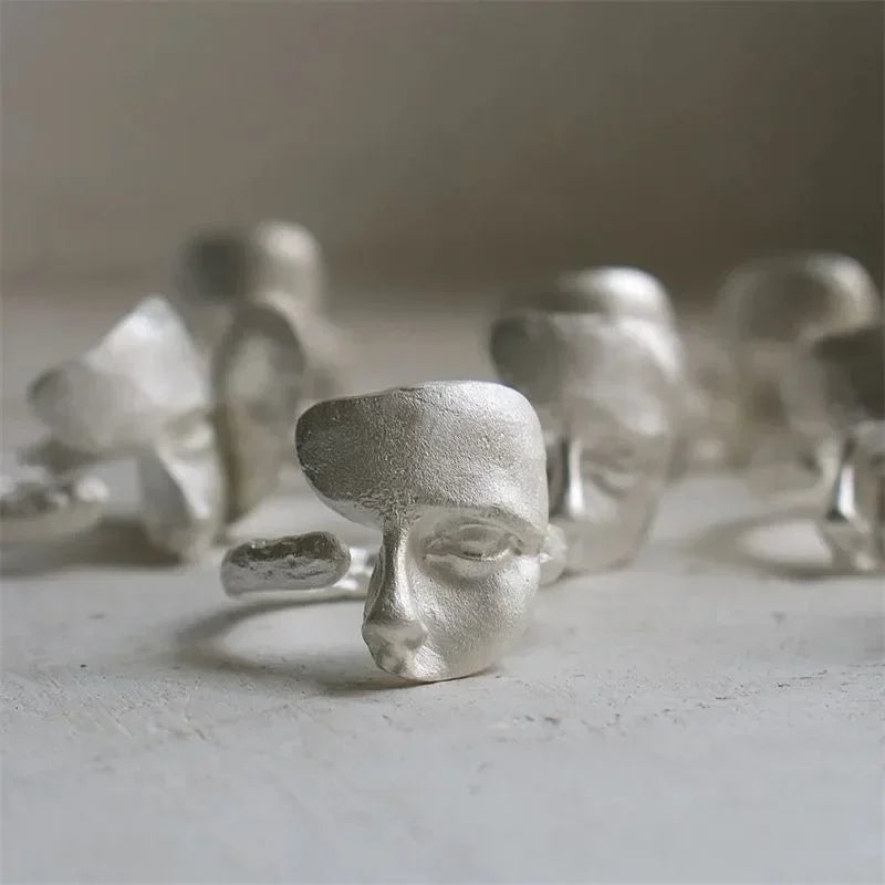 Creative Masked Face Ring