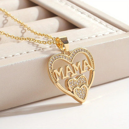 Golden Mama Love Necklace