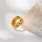 Celestial Harmony Gold Ring