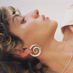 Spiral Hoop Earrings