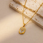Ivory Rose Necklace
