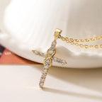 Infinity Cross Necklace