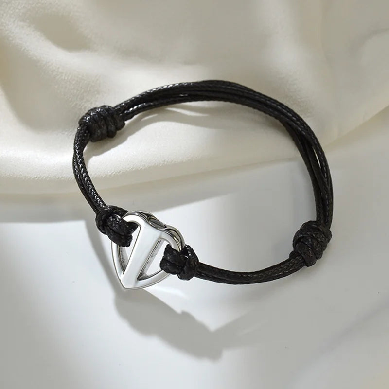 Custom Heart Cremation Bracelet