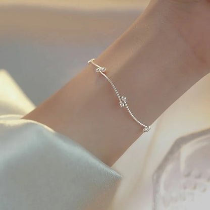 Sterling Silver Knot Bracelet