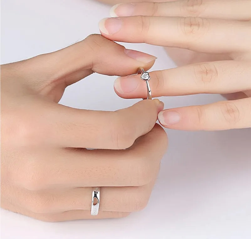 Adjustable Endless Love Couple Rings