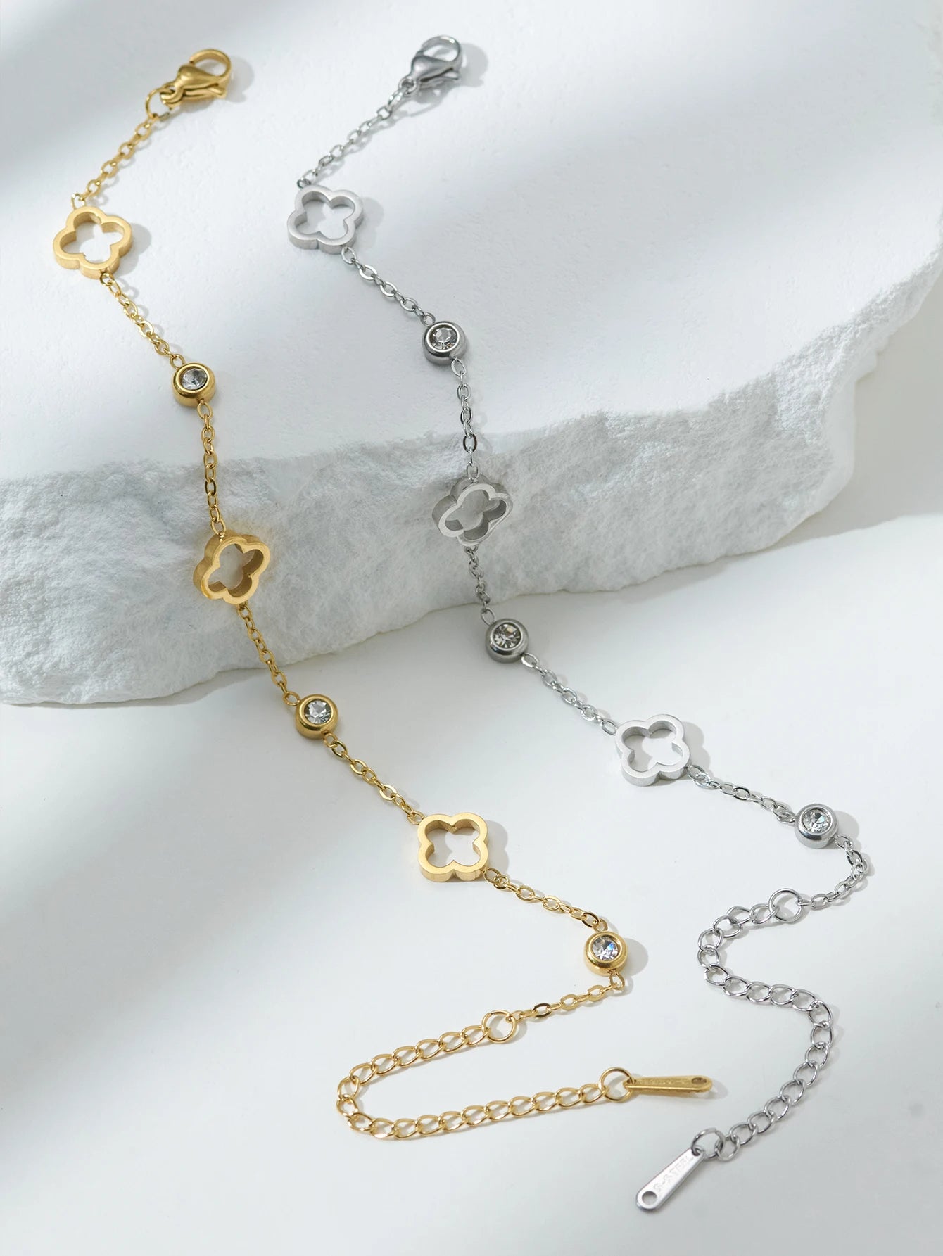 Triple Flower Bracelet