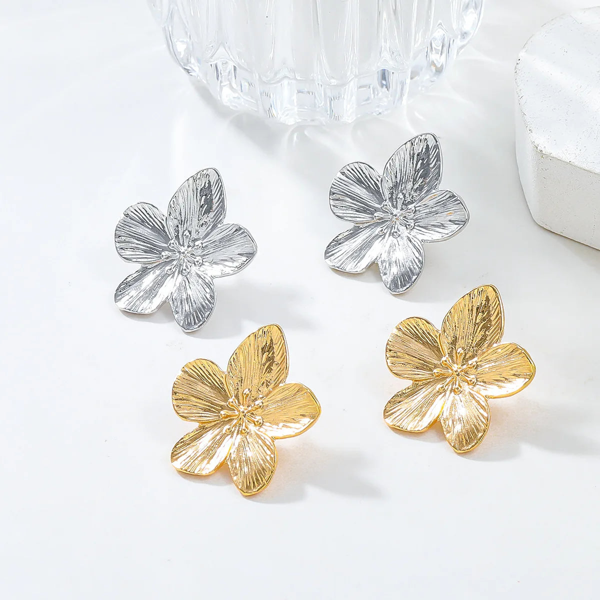 Artistic Flower Earrings