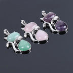 Stone Cat Necklace