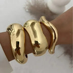 Geometric Cuff Bangle