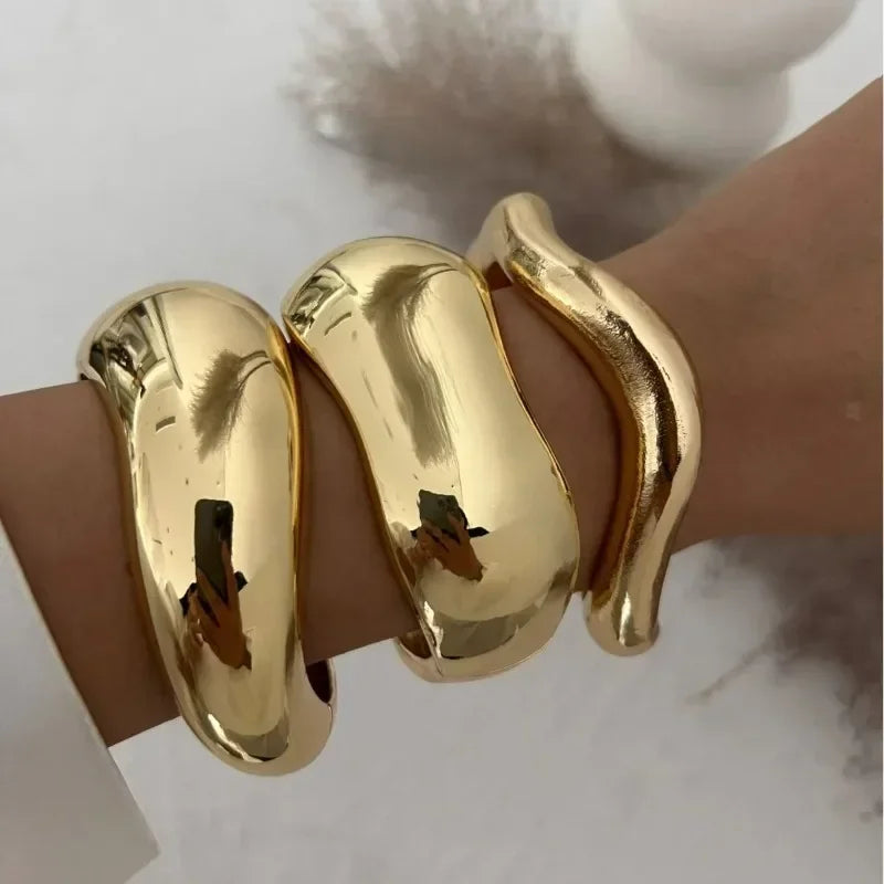 Geometric Cuff Bangle