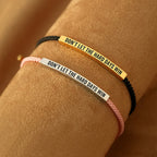 "Don't Let The Hard Days Win" Bracelet