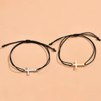 Cross Rope Couple Bracelet