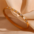 Gold Rhinestone Bracelet