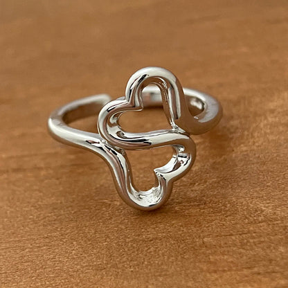 Double Heart Ring