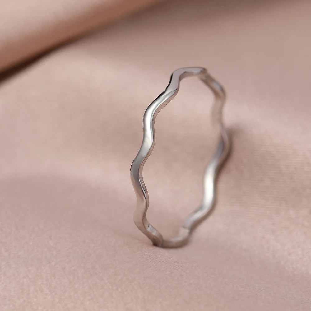 Minimal Sea Wave Ring