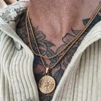 Vintage Compass Necklace