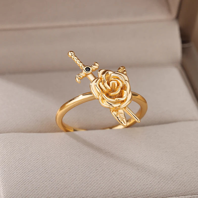 Rose Sword Ring