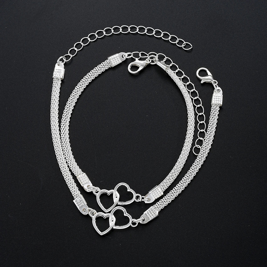 Love Heart Couple Bracelet