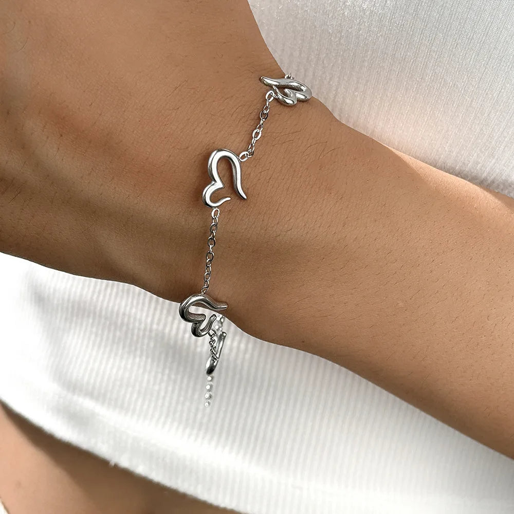 Gold Heart Bracelet