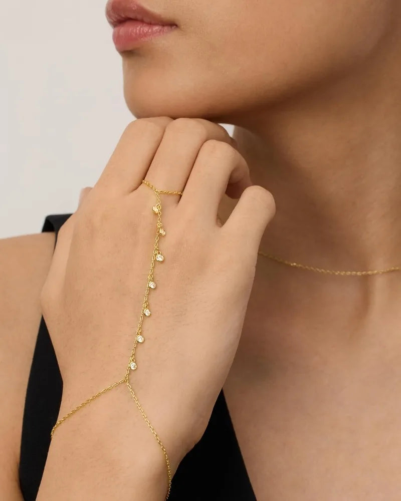 Gold Hand Chain