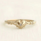 Diamond Heart Ring